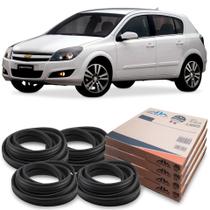 Kit Borracha 4 Portas Guarnição Com Aba Vectra GT GT-X