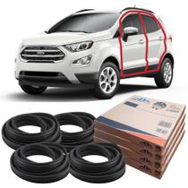 Kit Borracha 4 Portas Guarnição Ecosport Nova 2013 Em Diante Kit Borracha 4 Portas Guarnição Ecosport Nova 2013 Em Diante