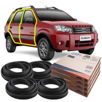 Kit Borracha 4 Portas Guarnição Ford EcoSport 2001 Até 2011 Kit Borracha 4 Portas Guarnição Ford EcoSport 2001 Até 2011