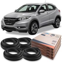 Kit Borracha 4 Portas Guarnição Honda HRV 2015 Em Diante Kit Borracha 4 Portas Guarnição Honda HRV 2015 Em Diante