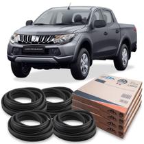 Kit Borracha 4 Portas Guarnição L200 Triton 2008 A 2022 Kit Borracha 4 Portas Guarnição L200 Triton 2008 A 2022