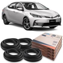 Kit Borracha 4 Portas Guarnição New Kar Corolla 2002 A 2022 Kit Borracha 4 Portas Guarnição New Kar Corolla 2002 A 2022