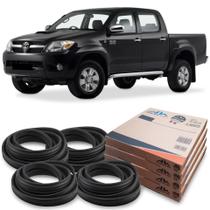 Kit Borracha 4 Portas Guarnição New Kar Hilux 2005 A 2022 Kit Borracha 4 Portas Guarnição New Kar Hilux 2005 A 2022