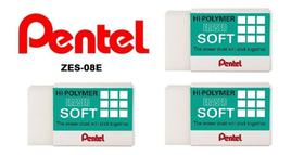 Kit Borracha C/ 3 Un Soft Zes08 - Grande Pentel