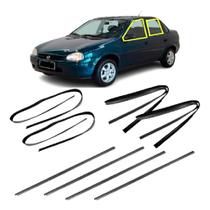Kit Borracha Canaleta E Pestana Externa Corsa 4 Portas