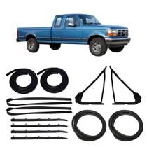 Kit Borracha Canaleta Vidro Porta F1000 F4000 1993 Até 1998
