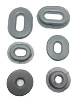 Kit Borracha Carenagem Titan Fan 125 Titan Fan 150 2000-2013