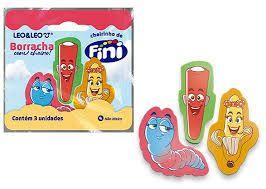 Kit Borracha com cheirinho Fini Leonora