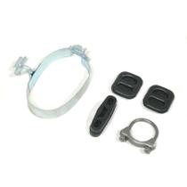 Kit Borracha / Coxim Abraçadeira Escapamento Ipanema Kadett