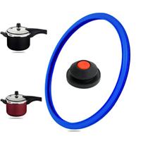 Kit Borracha E Válvula De Segurança Panela De Pressão Tramontina Vancouver 6 Á 8 Litros