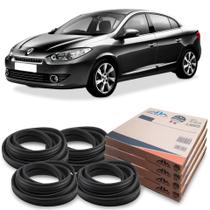 Kit Borracha Guarnição 4 Portas New Kar Fluence 2011 A 2018 Kit Borracha Guarnição 4 Portas New Kar Fluence 2011 A 2018