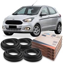 Kit Borracha Guarnição 4 Portas New Kar Ford Ka 2014 A 2017