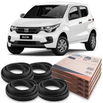 Kit Borracha Guarnição 4 Portas New Kar Mobi 2017 Até 2022 Kit Borracha Guarnição 4 Portas New Kar Mobi 2017 Até 2022