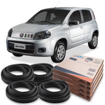Kit Borracha Guarnição 4 Portas New Kar Pro Line Uno Vivace