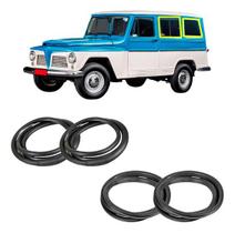 Kit Borracha Janela Lateral Fixa E Movel Ford Rural Kit Borracha Janela Lateral Fixa E Movel Ford Rural