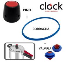 Kit Borracha Panela De Pressão 4,5L E Válvula De Segurança E Peso - A Original