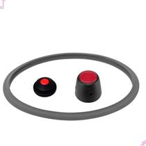 Kit Borracha Panela De Pressão Eirilar 3L E 4,5L Peso E Válvula