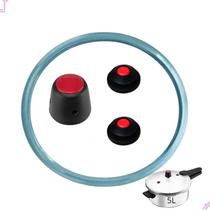 Kit Borracha Panela De Pressão Nacional 5L / 7L / 10L Peso E Válvulas