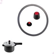 Kit Borracha Panela De Pressão Panelux 4,5 L Peso E Válvula Fechamento Externo