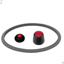 Kit Borracha Panela Pressão Eirilar 3L E 4,5L Peso E Válvula