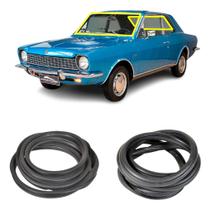 Kit Borracha Parabrisa E Vigia Corcel 1 Para Friso Kit Borracha Parabrisa E Vigia Corcel 1 Para Friso