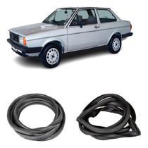 Kit Borracha Parabrisa E Vigia Voyage Quadrado G1 P/friso