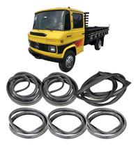 Kit Borracha Parabrisa Vigia Janelao Caminhao Mercedes 608