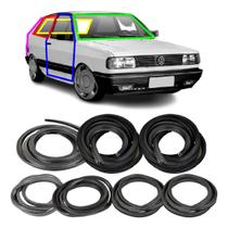 Kit Borracha Parabrisa Vigia Lat Fix Porta E Mala Gol G1 Std