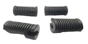 Kit Borracha Pedaleira Dianteira e Traseira Suzuki Yes 125