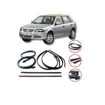 Kit borracha pingadeira friso teto gol g3 g4 4 portas