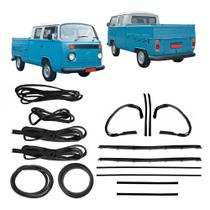 Kit Borracha Porta Canaleta Pest Kombi Pick-up Cabrita 76/97 Kit Borracha Porta Canaleta Pest Kombi Pick-up Cabrita 76/97
