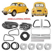Kit Borracha Porta Capo Canaleta Parabrisa Galão Fusca 78a96 Kit Borracha Porta Capo Canaleta Parabrisa Galão Fusca 78a96