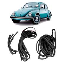 Kit Borracha Porta + Capo + Tampa Motor Fusca 1975 Encaixe