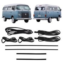 Kit Borracha Porta Diant Correr Motor Canaleta Vidro Kombi Kit Borracha Porta Diant Correr Motor Canaleta Vidro Kombi