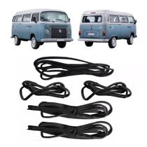 Kit Borracha Porta Diant Correr Tras Motor Kombi Carat 97/13 Kit Borracha Porta Diant Correr Tras Motor Kombi Carat 97/13