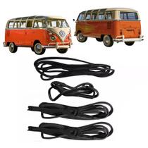 Kit Borracha Porta Diant Lateral Tras Kombi Corujinha 53/74 Kit Borracha Porta Diant Lateral Tras Kombi Corujinha 53/74