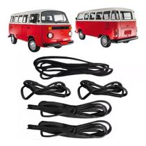Kit Borracha Porta Diant Lateral Traseira Motor Kombi 75 /97 Kit Borracha Porta Diant Lateral Traseira Motor Kombi 75 /97