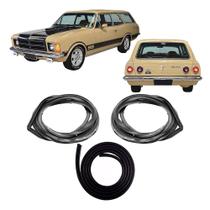 Kit Borracha Porta E Porta Mala Caravan 1975 A 1992 1ª Linha