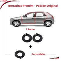 Kit Borracha Porta E Porta-malas Corsa Celta Prisma 2 Portas