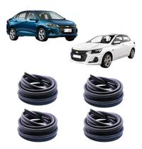 Kit Borracha Porta Gm Onix Premier Turbo 2021 2022 2023 2024