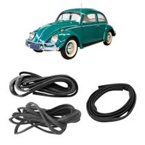 Kit Borracha Porta Motor Mala Modelo Encaixe Fusca 59 A 77