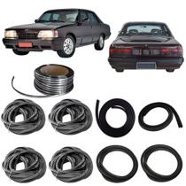 Kit Borracha Porta Parabrisa Vigia Friso Opala 4p 1991 E 92