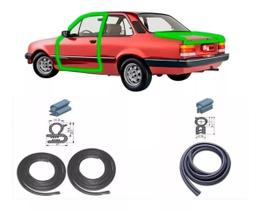 Kit Borracha Porta Porta Malas Chevette Todos