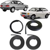 Kit borracha portagol 87 a 94 + transversal do capô + porta malas