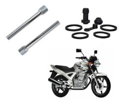 Kit Borracha Reparo Pinça Freio + Parafusos Cbx 250 Twister