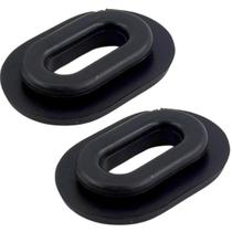 Kit Borracha Tampa Lateral Coxim Titan Fan Nxr Bros Xre190