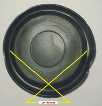 Kit Borracha Tampa Tampão Assoalho Toyota furo 45mm 2 peças