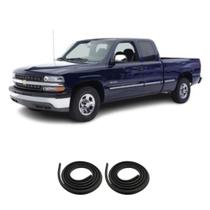 Kit Borracha Vedação Das 2 Portas Dianteiras Silverado "SEM ABA"