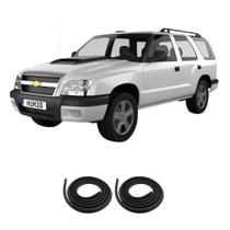 Kit Borracha Vedação Das 2 Portas Traseiras Blazer "SEM ABA"