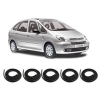 Kit Borracha Vedação Das 4 Portas + Borracha Do Porta Malas Xsara 1997 à 2006 Kit Borracha Vedação Das 4 Portas + Borracha Do Porta Malas Xsara 1997 à 2006